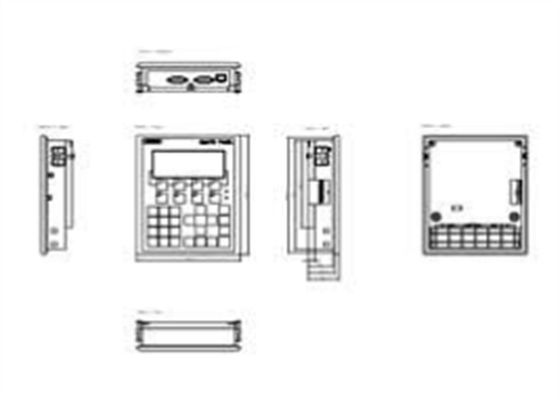 6V6641-0BA11-0AX1 PAINEL OPERADOR SIEMENS OP 77A LC DISPLAY RETROILUMINADO, 4.5 DISPLAY