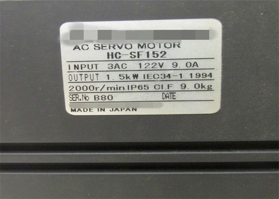 1.5Kw 3 Fase Servomotor, MITSUBISHI AC Forte Servomotor HC-SF152 HC-SF152K