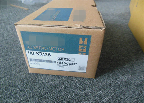 Novo Mitsubishi original HG-KR43B HG-KR43 AC Servo Motor J4 Série 400W freio