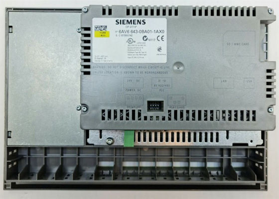 6AV6643-0BA01-1AX0 SIEMENS OP 277 6 PANEL DE OPERADOR 5,7 TFT Display 4 MB