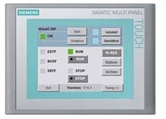 6AV6643-0CD01-1AX1 SIEMENS SIMATIC MP 277 10 MULTIPANEL TOUCH