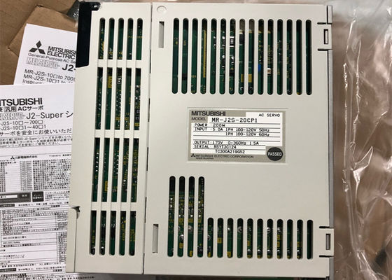 Mitsubishi Electric Industrial AC DRIVER MR-J2S-20CP1 Melservo SERVO AMPLIFIADOR 200W NOVO
