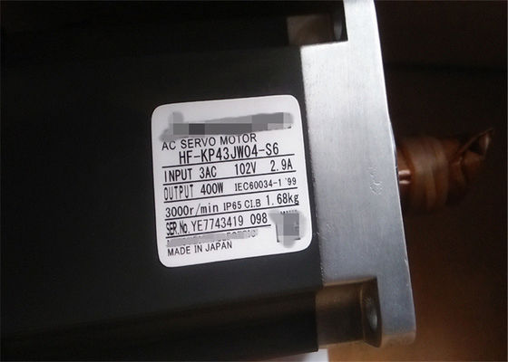 Mitsubishi HF-KP43JW04-S6 400W Servo Motor Industrial AC de 3 fases NOVO em estoque