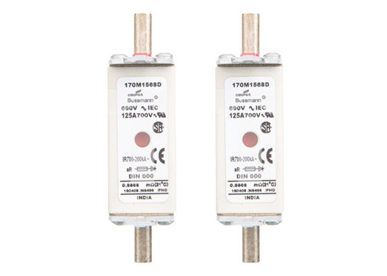 10030528 170M1568 125A 660V FUSÃO DE FUSÃO DE VÍCULA DE HILT 170M1568D PARTES DE AUTORIZAÇÃO