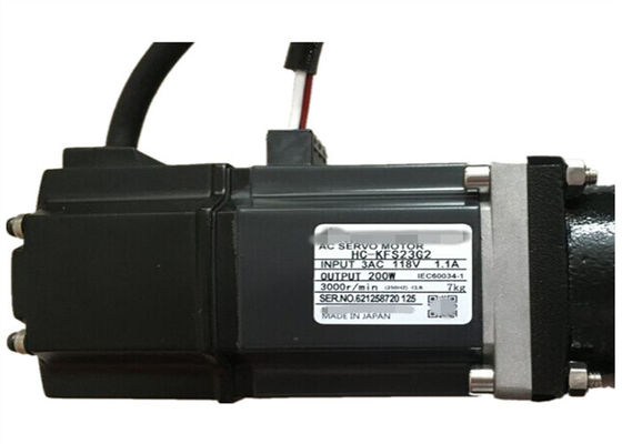 0.1KW 200V Servomotor Industrial MITSUBISHI HC-MFS13G1 HC-KFS23G2 Velocidade 3000rpm