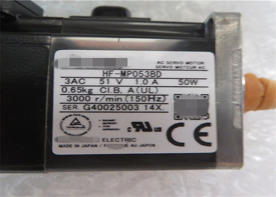 Servomotor elétrico de 3 fases, Servomotor de alta potência MITSUBISHI HF-MP053BD 50 Watt