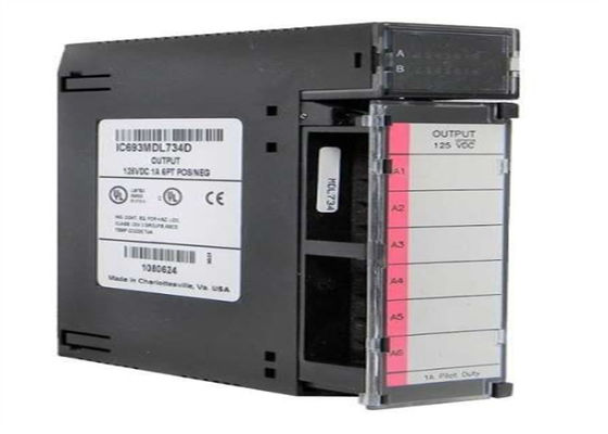 O módulo GE FANUC IC693MDL734 é um módulo GE FANUC de 6 pontos de entrada/saída Série 90-30 PLCS
