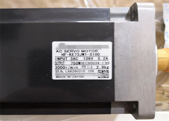 HF-KE73JW1-S100 Servomotor de alta rotação HF-KE43BJW1-S100 em estoque
