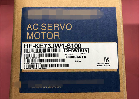 HF-KE73JW1-S100 Servomotor de alta rotação HF-KE43BJW1-S100 em estoque