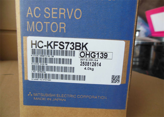 Potente Servomotor de Alta Velocidade 0,75 KW Capacidade de Saída HC-KFS73BK / HC-MFS73B