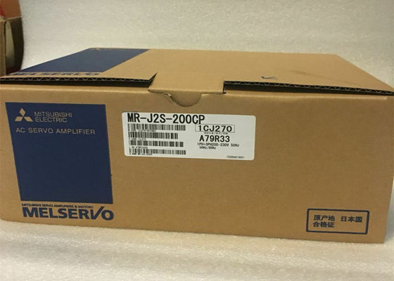Controlador industrial servo do amplificador do motor do motorista MR-J2S-200CP de 2KW MITSUBISHI NOVO no ESTOQUE