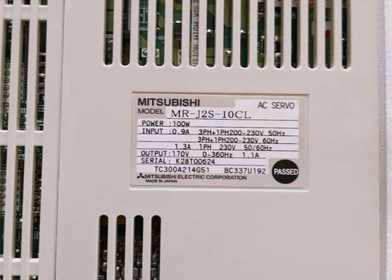 MITSUBISHI 100W AC SERVO DRIVER MR-J2S-10CL MELSERVO-J2-Super série Amplificador Industrial