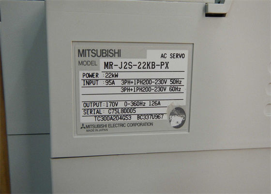 MITSUBISHI 22KW AC Servo Amplificador MR-J2S-22KB-PX 3 Fases Industrial SERVO DRIVE 400V NOVO