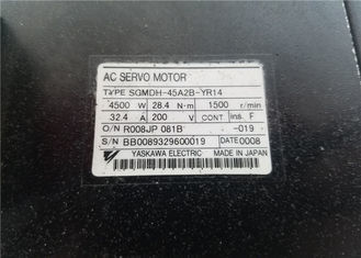 Servo motor industrial Yaskawa Elétrico 4500 W 1500 RPM SERVO MOTOR SGMDH-45A2B-YR14
