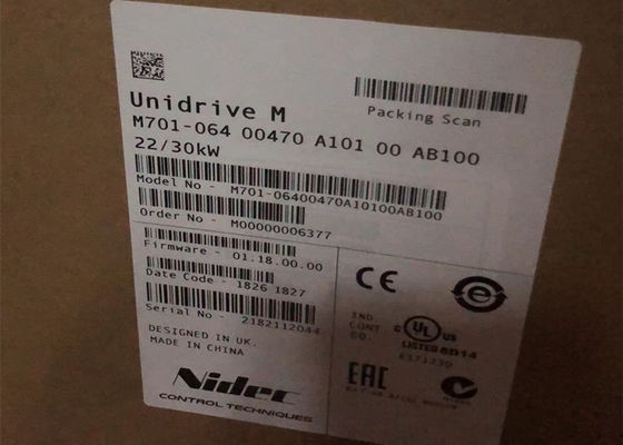 TÉCNICAS DE CONTROLE Nidec Emerson M701-064-00470A 22/30KW 47A Unidrive M Inversor CA
