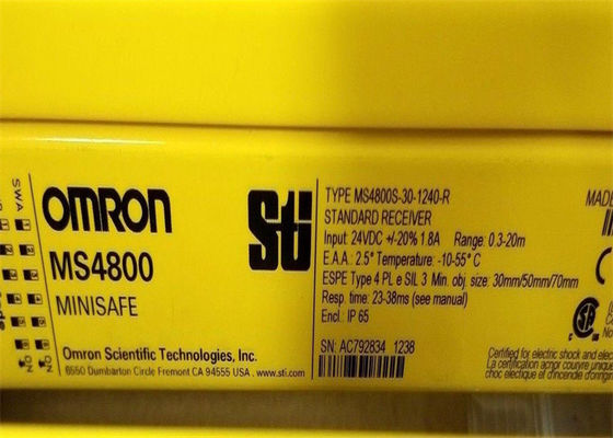 OMRON STI MS4800S-30-1240-30X-30R REDAS DE LUZ DE SECURIDADE 70230-2508 NIB 24VDC