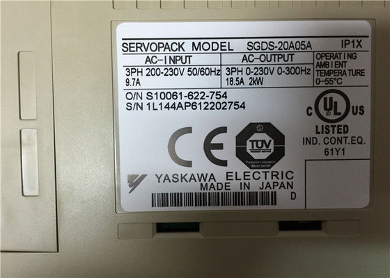 Yaskawa SGDS-20A05A Produto de controlo lógico programável SERVO DRIVE 200V