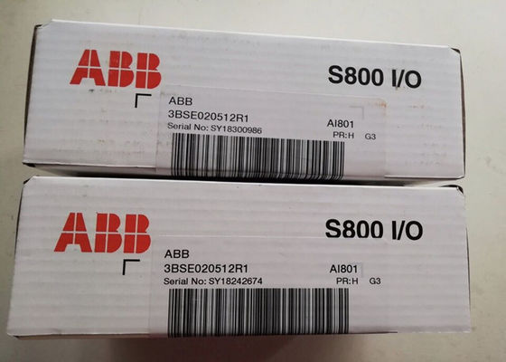 ABB AI801 3BSE020512R1 Entrada analógica 8 Ch Tipo de sinal Unipolar de extremidade única