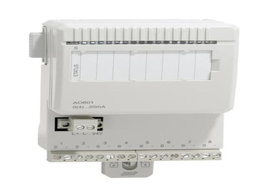 ABB AO801 3BSE020514R1 Módulo de saída analógica 8 canais Pequeno equipamento Compatível com a RoHS