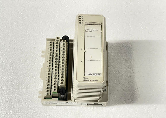 ABB AO820 3BSE008546R1 Saída analógica 4 Ch Terminação do módulo de utilização
