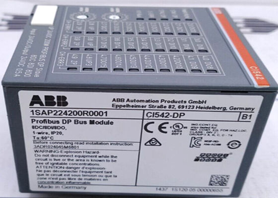 Dispositivos ABB 1SAP224200R0001 CI542-DP DI/DO/DC AC500 PLC REM I/O Modulo