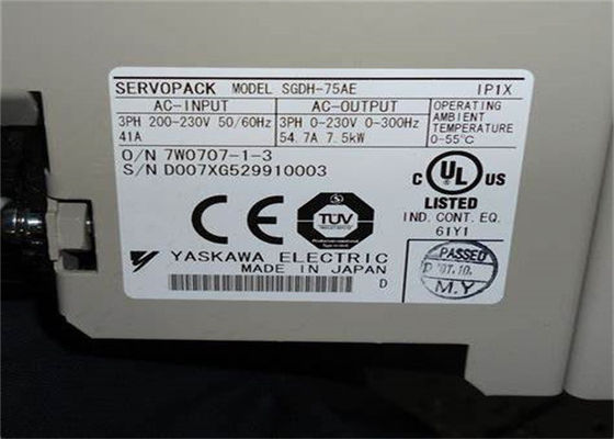 Nova Yaskawa SGDH-75AE 200-230V AC Servo Drive em caixa original
