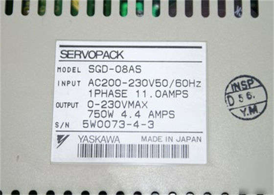 Yaskawa SGDA-08AS Servo Amplificador 200-230V Novo na caixa original