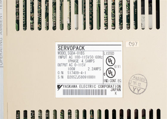 Japão Yaskawa Novo SGDA-01BS Servo Amplificador 115V AC Output