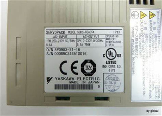 Nova Yaskawa SGDS-08A05A AC Servo Amplificador Original caixa