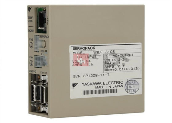 Yaskawa SGDF-A1CS Sigma Novo Mini AC Servo Amplificador 24V