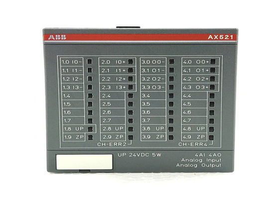 ABB AX521 1SAP250100R0001 Módulo de saída de entrada analógica