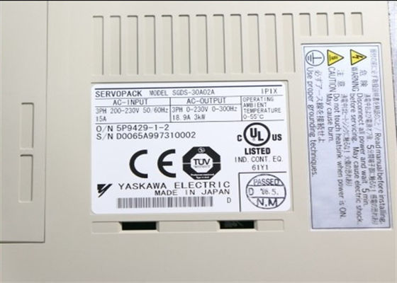 Yaskawa Novo SGDS-30A02A 230V AC Servo Amplificador em Original