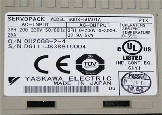 Novíssima Yaskawa SGDS-50A01A 230V AC Servo Amplificador em Original