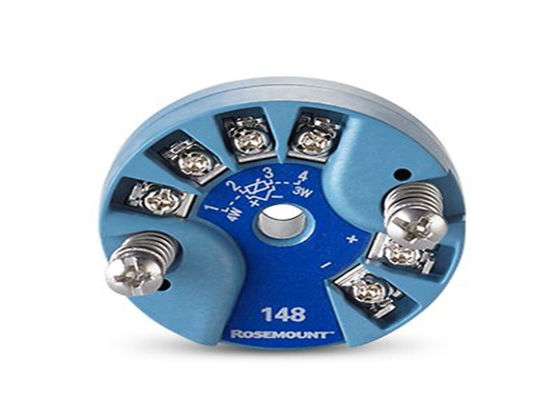 Rosemount 148 Transmissor de temperatura DIN B estilo cabeça montado para fácil instalação