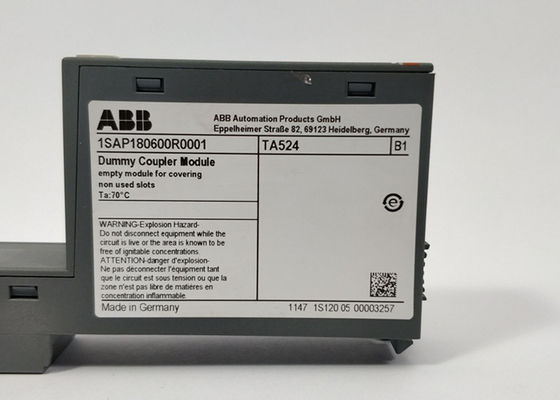 ABB TA524 1SAP180600R0001 Cobertura de ranhuras da base do terminal PLCs de automação distribuída
