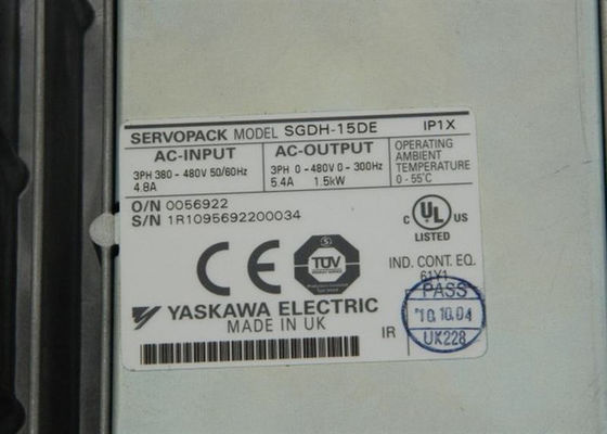 SGDH-15DE Yaskawa Sigma série II AC servo amplificador novo em caixa