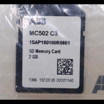 ABB MC502 1SAP180100R0001 AC500 Cartão de Memória SD PLCs de Automação Distribuída