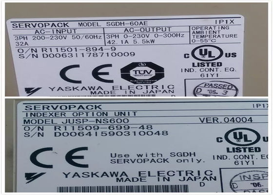 Yaskawa Sigma SGDH-60AE AC Servo Drives Caixinha Original Nova