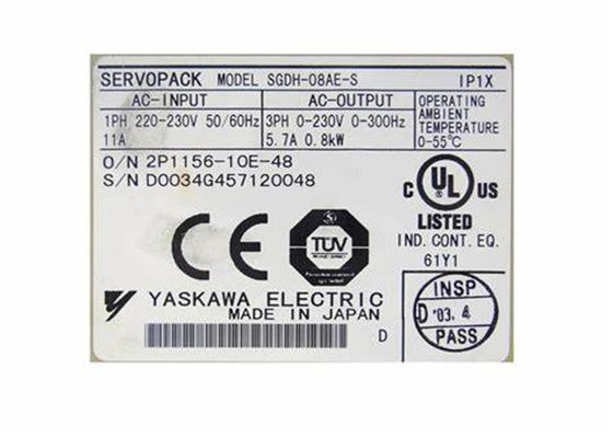 Servo Amplificador Yaskawa SGDH-08AE-S Novo na Caixa Original