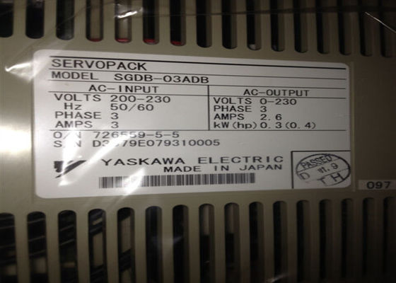 Yaskawa SGDB-03ADB AC Servo Drives Novos na caixa original
