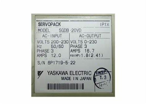 Nova Yaskawa SGDB-20VD AC Servo Drives 230V Voltagem Caixinha Original