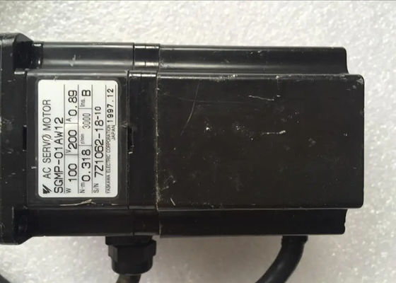 Yaskawa SGMP-01AW12 AC Servo Motor Marca Original Novo Em Caixa 200V