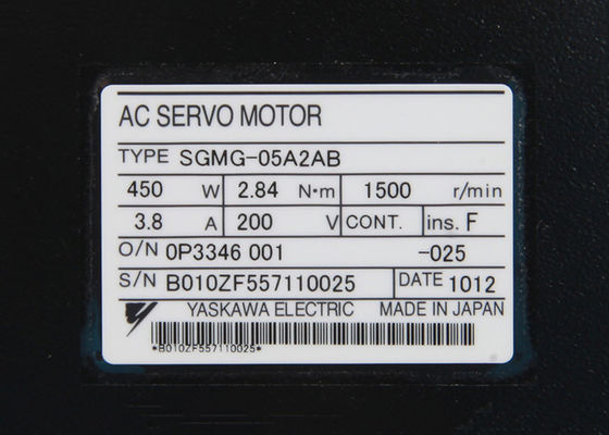 Yaskawa SGMG-05A2AB Servomotor 1500 RPM Nova caixa original