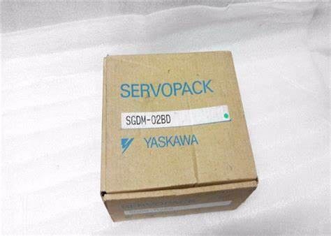 Yaskawa SGDM-02BD 100V Servo motor AC de fase única de 0,20kW e controle de posição