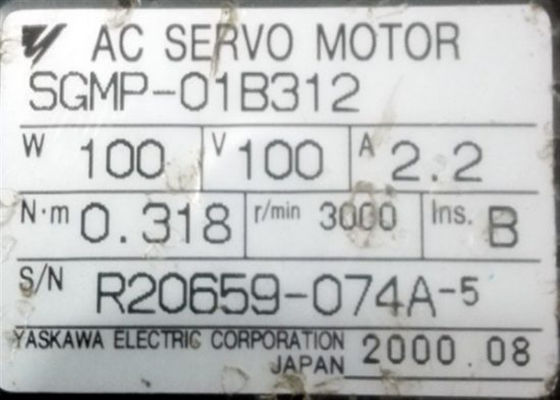 Servomotor YASKAWA Marca SGMP-01B312 Caixinha Original Nova Marca
