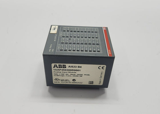 ABB AI523 1SAP250300R0001 AI523: S500 Módulo de entrada analógico 16 AI: U, I, RTD, DI. 13Bits, incluindo sinal de 1 fio