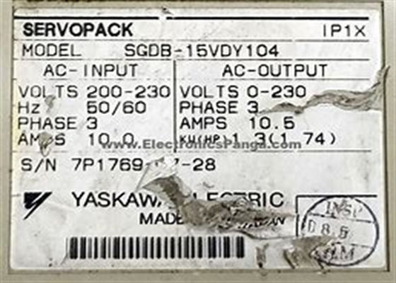 Yaskawa Nova Indústria Servo Drives SGDB-15VDY104 Original em Caixa