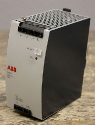 ABB SD833 3BSC610066R1 Fornecimento de energia Entrada AC100-120/200-240 V Entrada auto-seleção Saída DC 24 V 10A