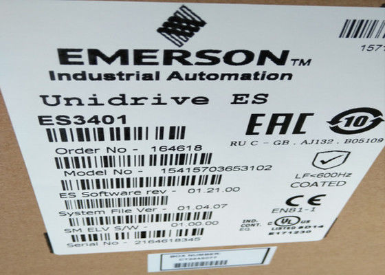 TECNICAS DE CONTROLO Unidrive ES3402 NIDEC Emerson CT Elevador Inversor de frequência 0-480V