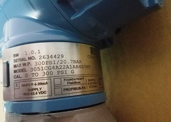 ROSEMOUNT 3051CG4A22A1AB4E5M5 Transmissor de pressão 300PSI 10,5-42,4VDC